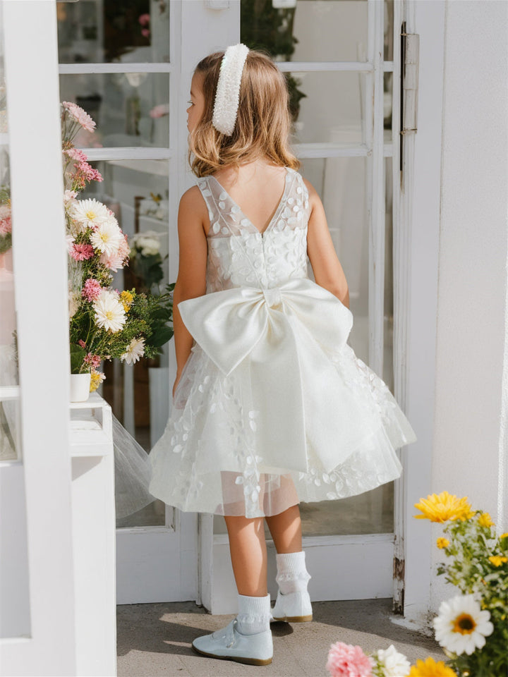 Robe de Demoiselle D'Honneur Coupe A-Line/Princesse à Encolure Dégagée et Longueur Genou avec Dentelle