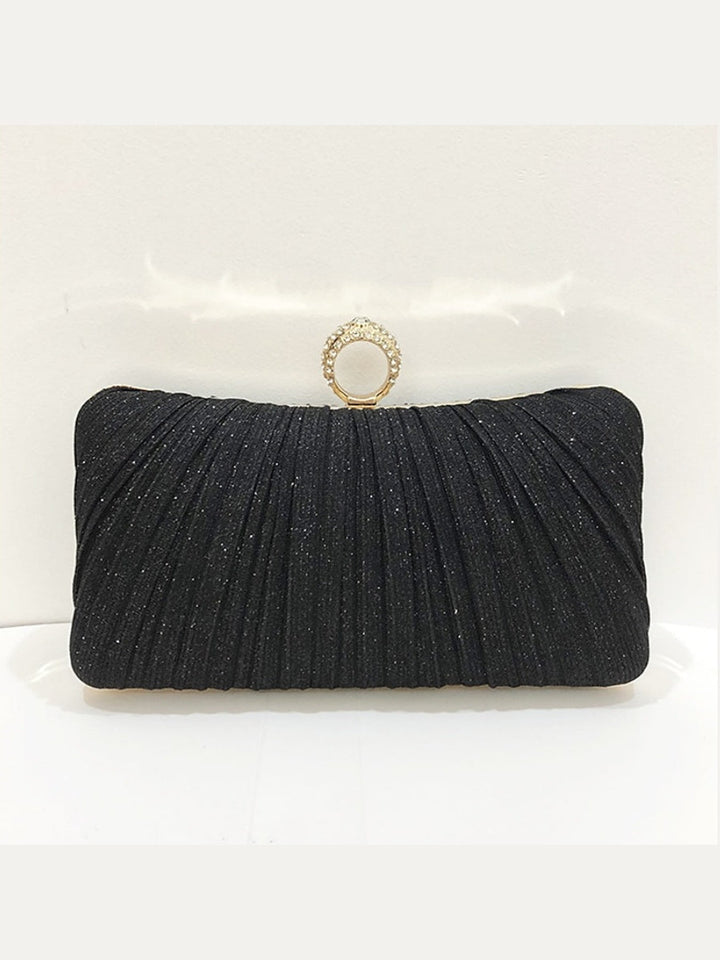 Pochettes et Sacs de Soirée Imperméables à Chaîne Synthétique de Couleur Unie