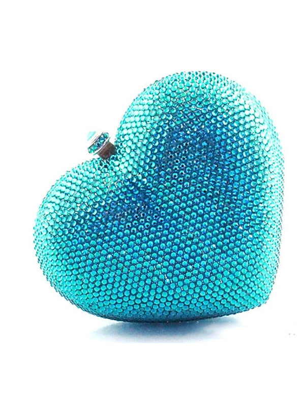 Pochettes à Paillettes en Alliage avec Motif Géométrique