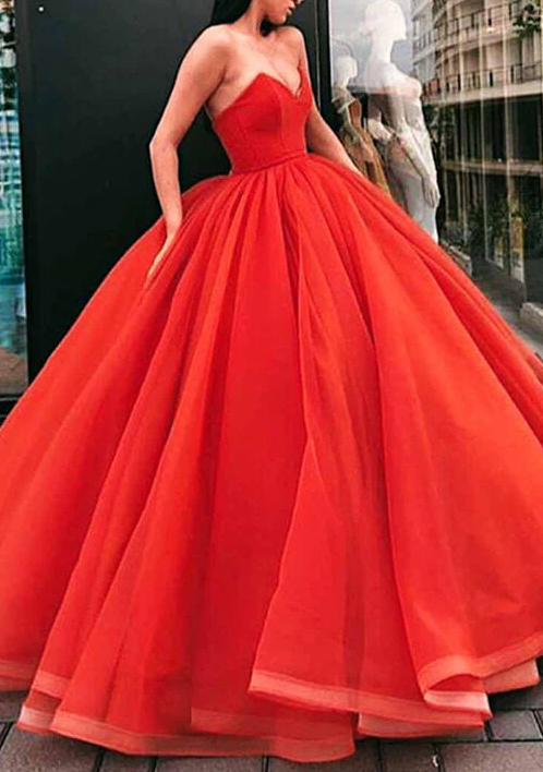 Robe de Bal Longue à Col en V et Longueur Au Sol avec Ceinture