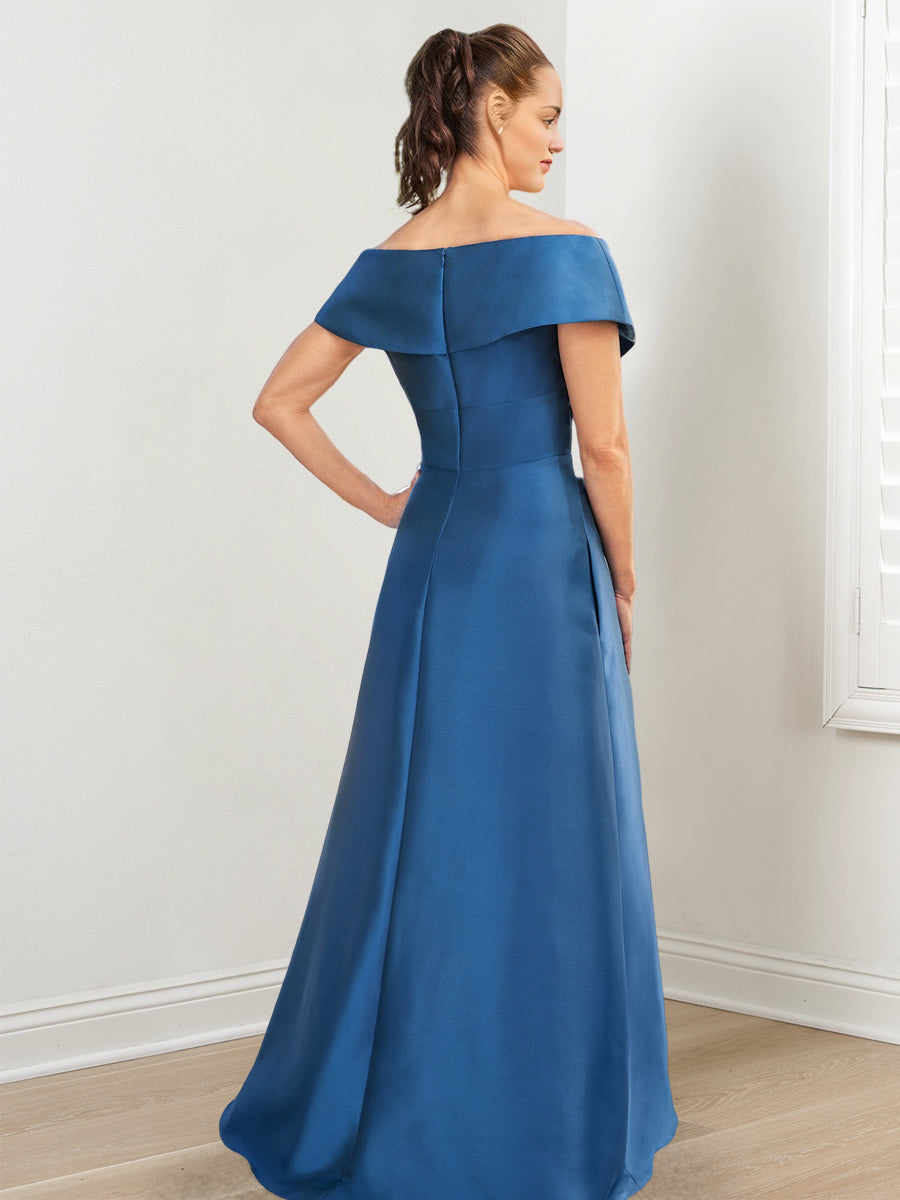 Robes de Mère de la Mariée Coupe A-Line/Princesse avec Poches