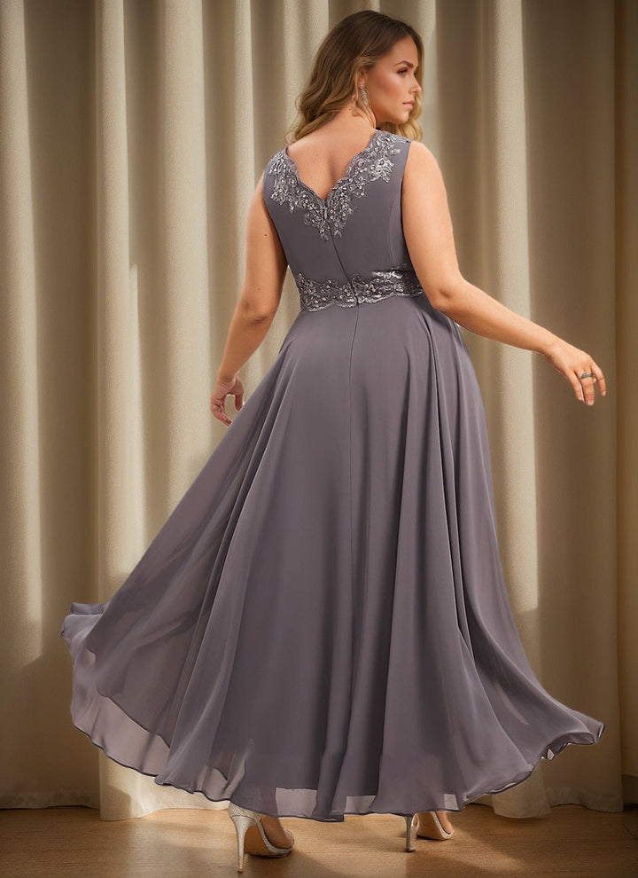 Robes de Mère de la Mariée Coupe A-Line/Princesse avec Appliques et Paillettes