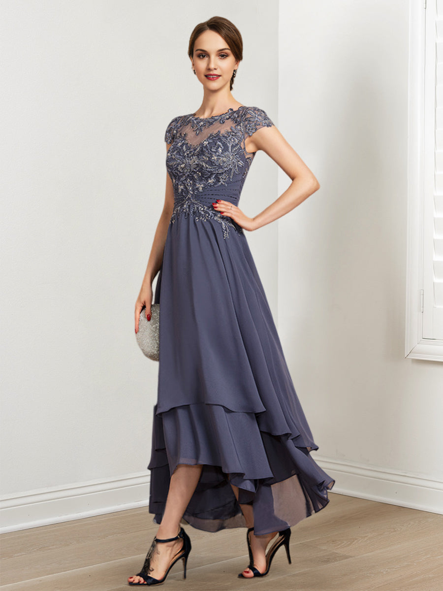 Robes de Mère de la Mariée Coupe A-Line/Princess avec Appliques