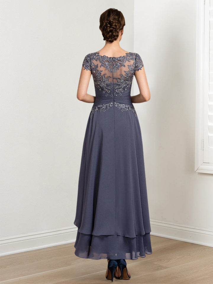 Robes de Mère de la Mariée Coupe A-Line/Princess avec Appliques