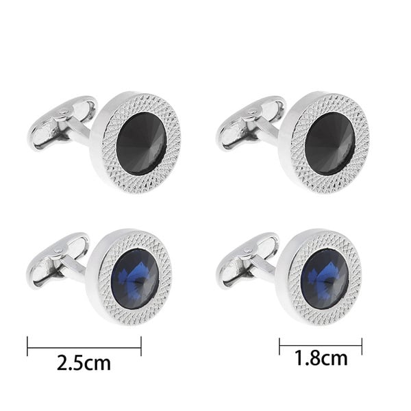 Boutons De Manchette Classiques En Alliage Moderne Pour Hommes