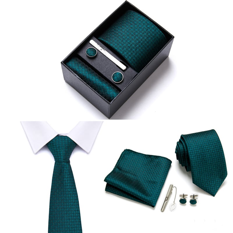 Ensembles De Cravates Classiques En Rayonne Pour Hommes