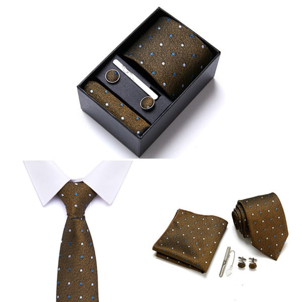 Ensembles De Cravates Classiques En Rayonne Pour Hommes