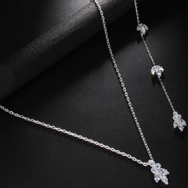 Colliers Élégants avec Strass Au Dos