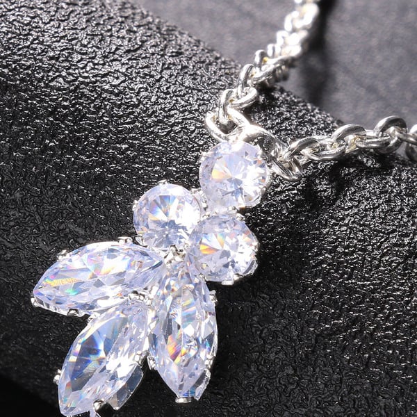 Colliers Élégants avec Strass Au Dos