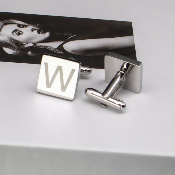 Boutons De Manchette Classiques En Acier Inoxydable