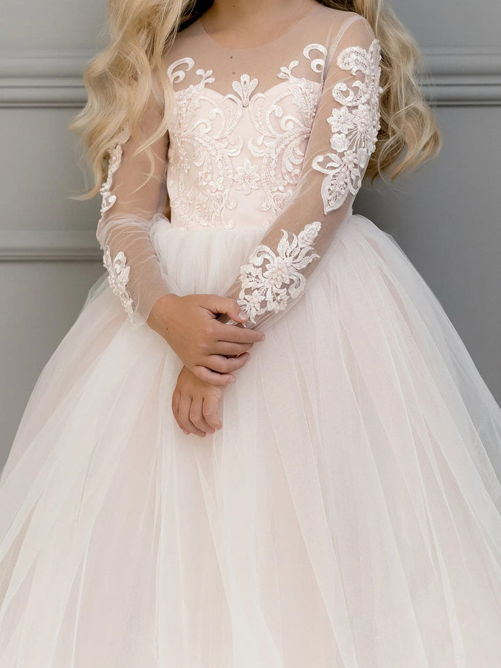 Robes de Demoiselle D'Honneur Coupe A-Line/Princess avec Décolleté en V et Nœud