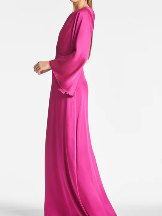 Robes de Mère de la Mariée Fourreau/Colonne à Une Épaule et Longueur Au Sol