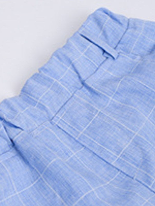 Ensemble de Costume pour Garçon, Gilet et Short, Ensemble de Vêtements 3 Pièces Sans Manches, 4 à 13 Ans, Ensembles de Costumes de Mariage D'Été pour Garçon
