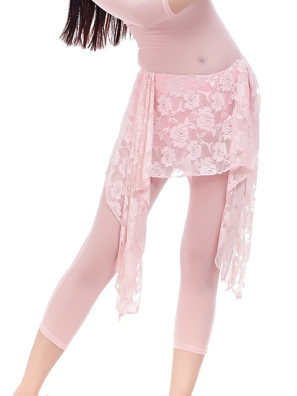 Foulard de Danse Du Ventre en Dentelle pour Femme, en Mousseline de Soie, pour Entraînement