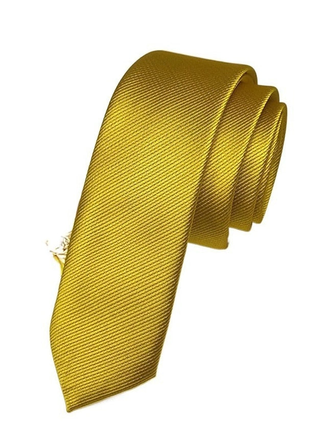Cravate Classique De Couleur Unie Pour Homme