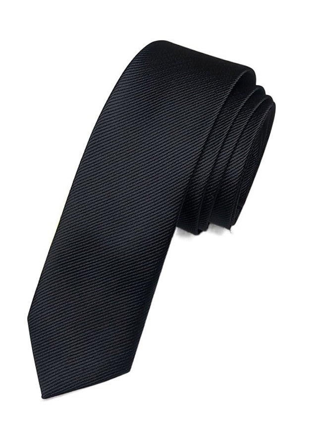 Cravate Classique De Couleur Unie Pour Homme