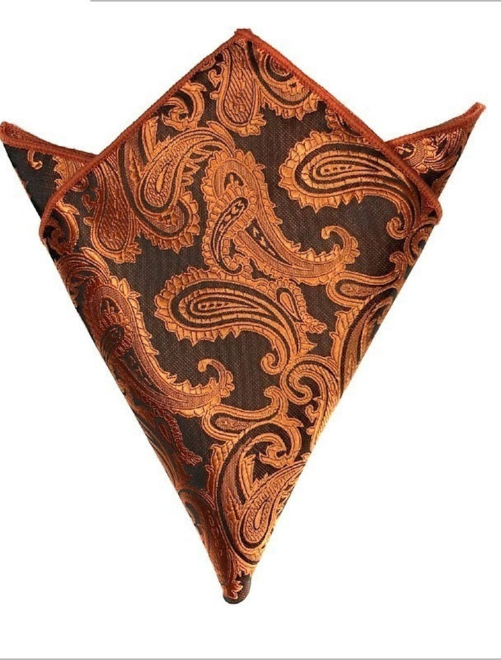 Cravates Jacquard Pour Hommes Pochettes De Costume Travail Mariage Gentleman