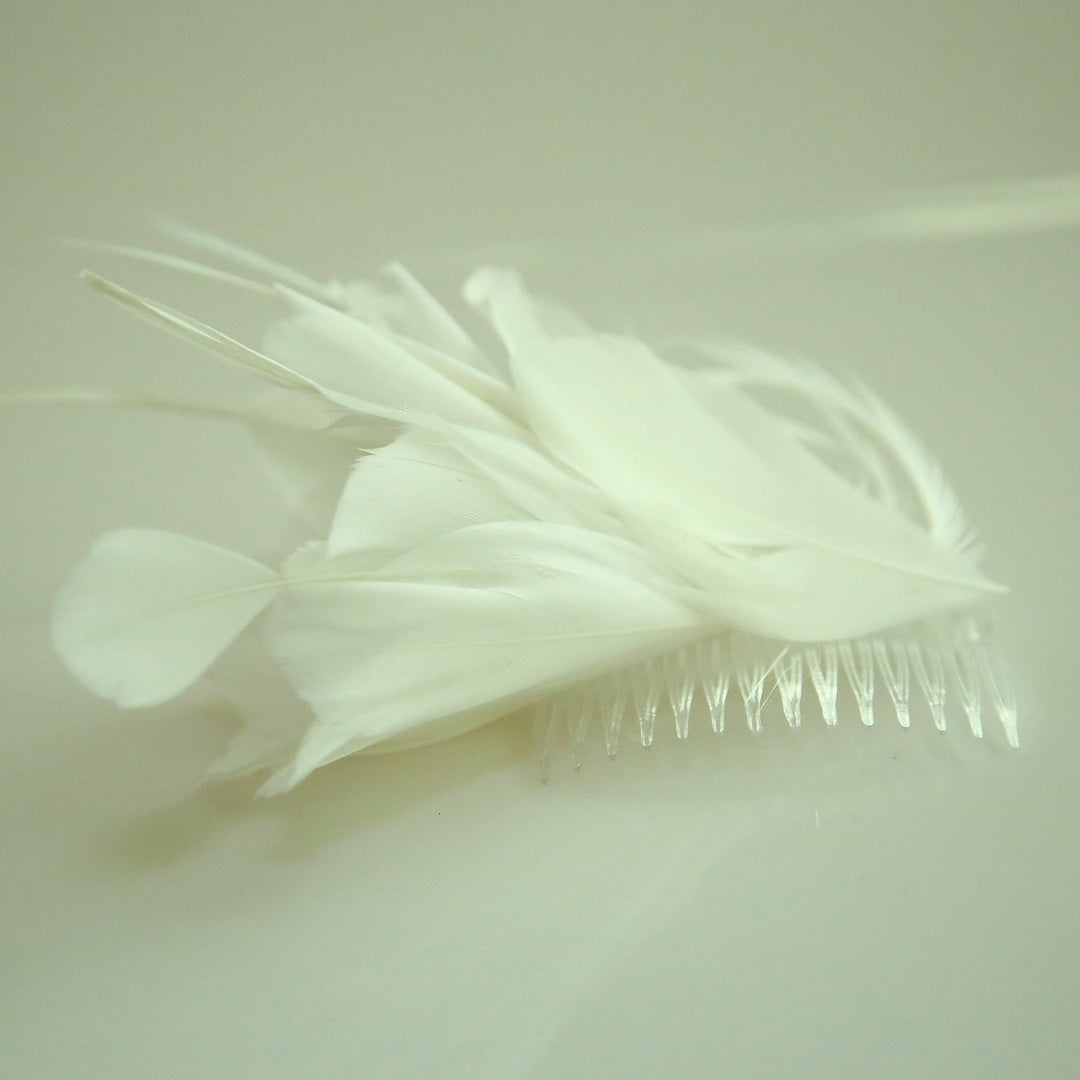 Peignes à Cheveux en Plumes avec Plumes / Mariage / Occasion Spéciale / Coiffe de Course de Chevaux