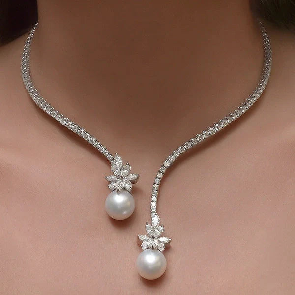 Colliers Attrayants/Beaux/Classiques/Élégants avec Des Perles Rondes