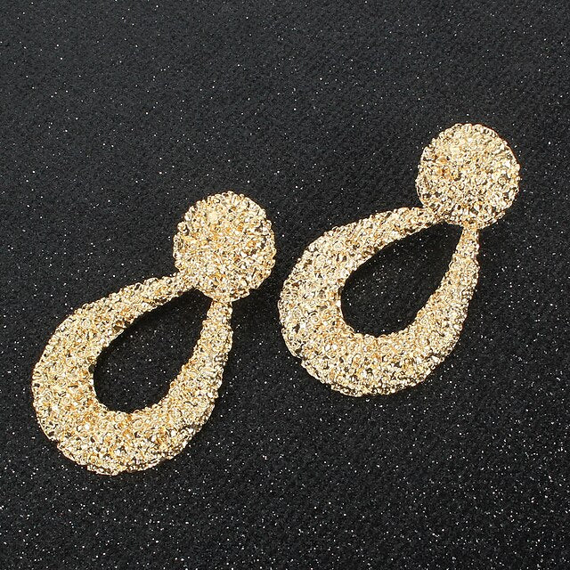 Boucles D'Oreilles Créoles en Perles pour Femmes Boucles D'Oreilles Classiques Vintage Classiques