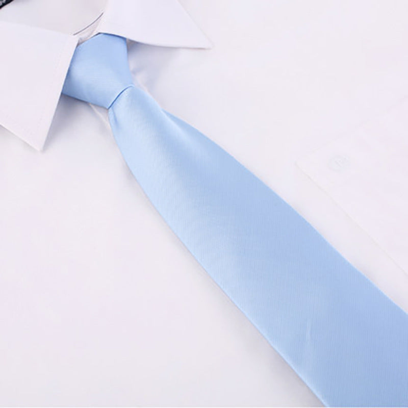 Cravate De Soirée Formelle Pour Homme De Couleur Unie