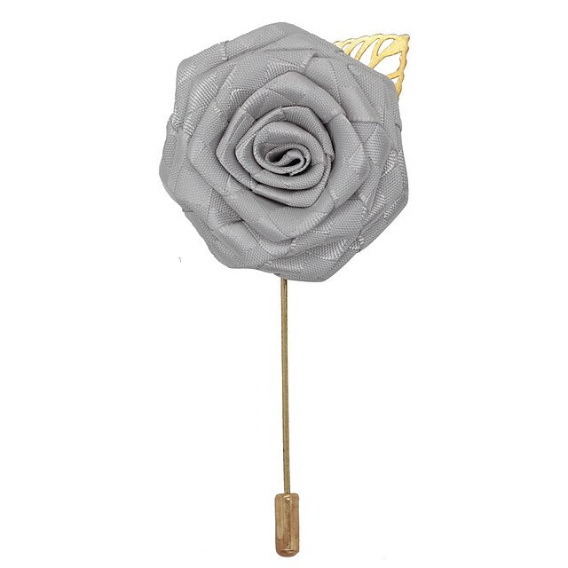 Fleurs De Mariage Boutonnières Mariage / Fête De Mariage Grosgrain