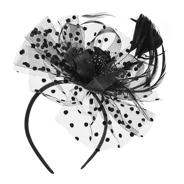 Fascinateurs de Fête Élégants pour Occasions Spéciales avec Plumes