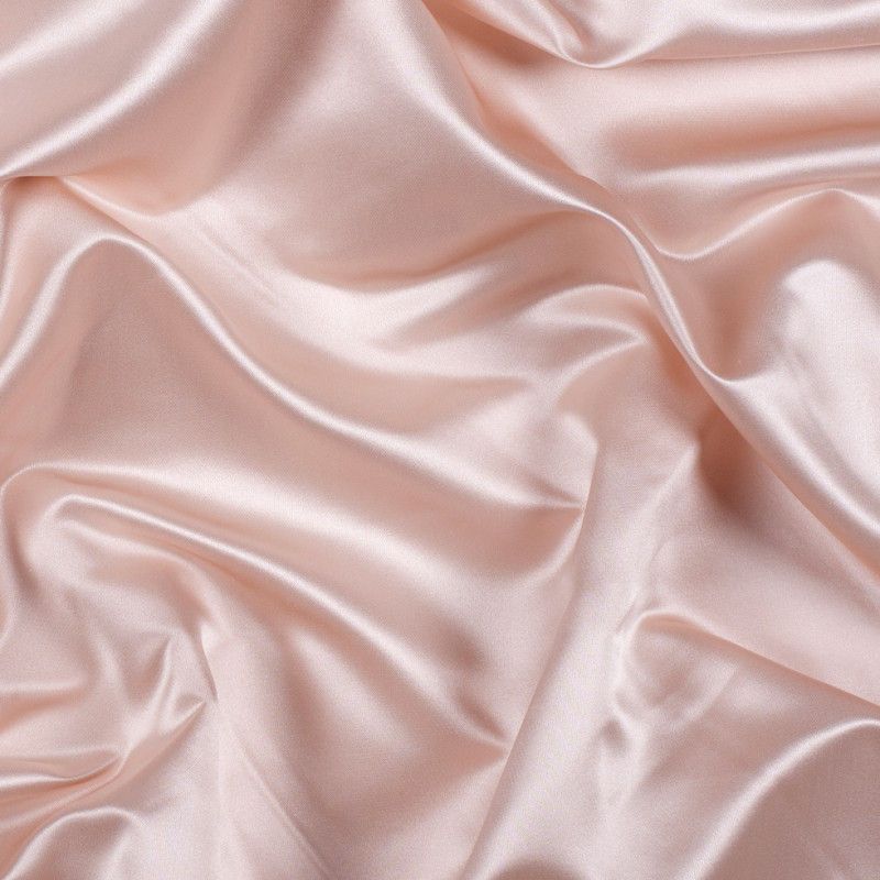 Satin de Soie Tissu par la 1/2 Cour