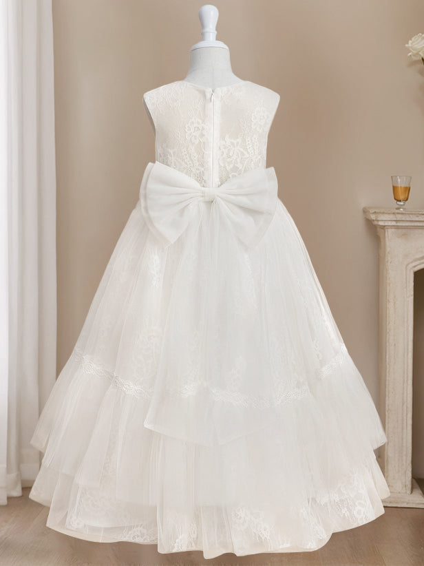 Robe de Bal à Encolure Dégagée Sans Manches, Longueur Au Sol, pour Demoiselle D'Honneur