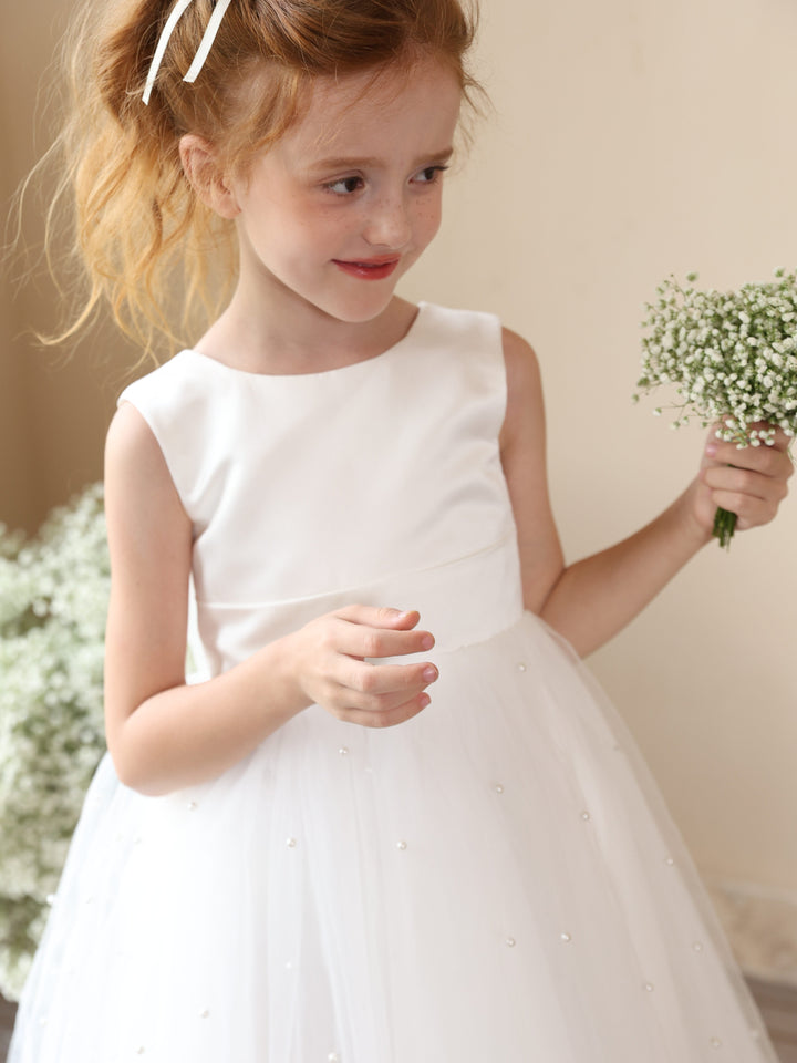 Robe de Bal Courte/Mini Sans Manches avec Décolleté en V et Nœud Papillon