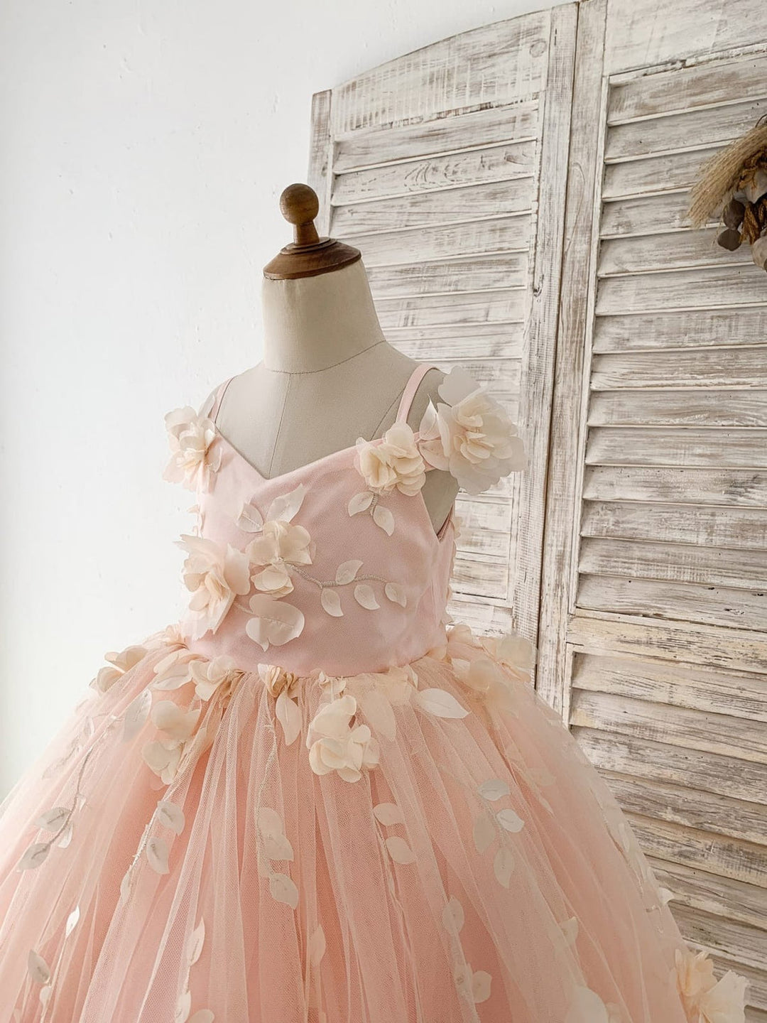 Robe Longue en Tulle Satiné Coupe A