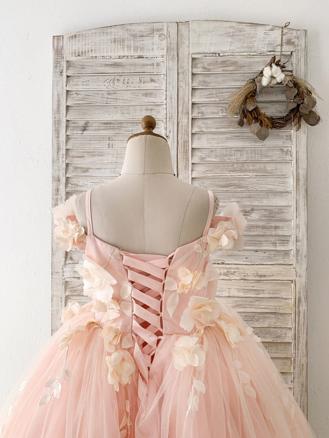 Robe Longue en Tulle Satiné Coupe A
