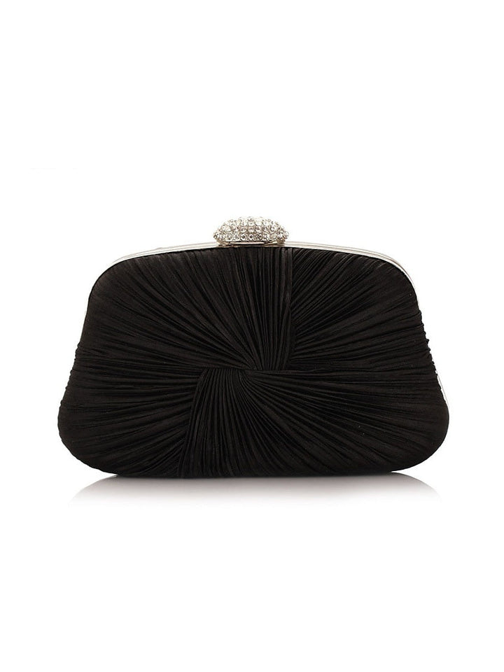 Pochettes de Soirée de Mariage en Polyester avec Chaîne
