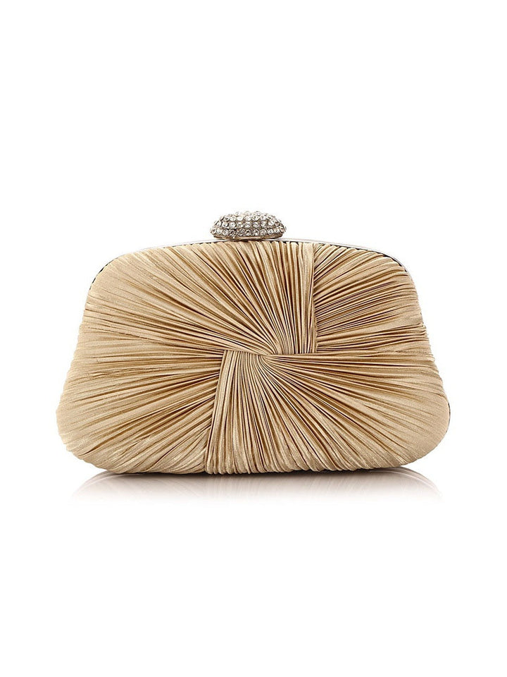 Pochettes de Soirée de Mariage en Polyester avec Chaîne