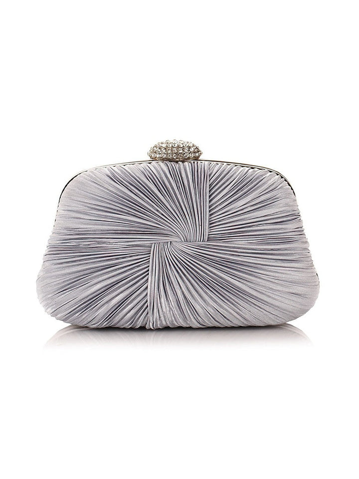 Pochettes de Soirée de Mariage en Polyester avec Chaîne