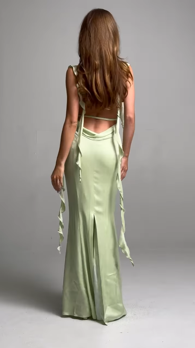 Robe de Soirée Longue Sans Manches, Fourreau/Colonne, Sans Bretelles, Longueur Au Sol, avec Ceinture