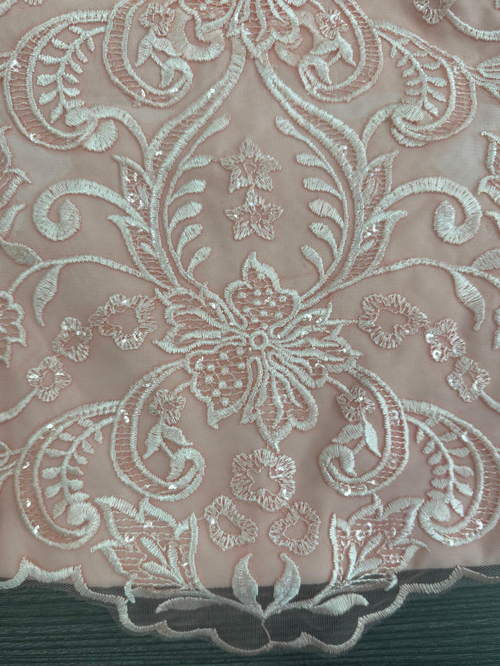 Tailleur-Pantalon en Mousseline à Col Rond et Longueur Au Sol pour Mère de la Mariée avec Veste et Applique