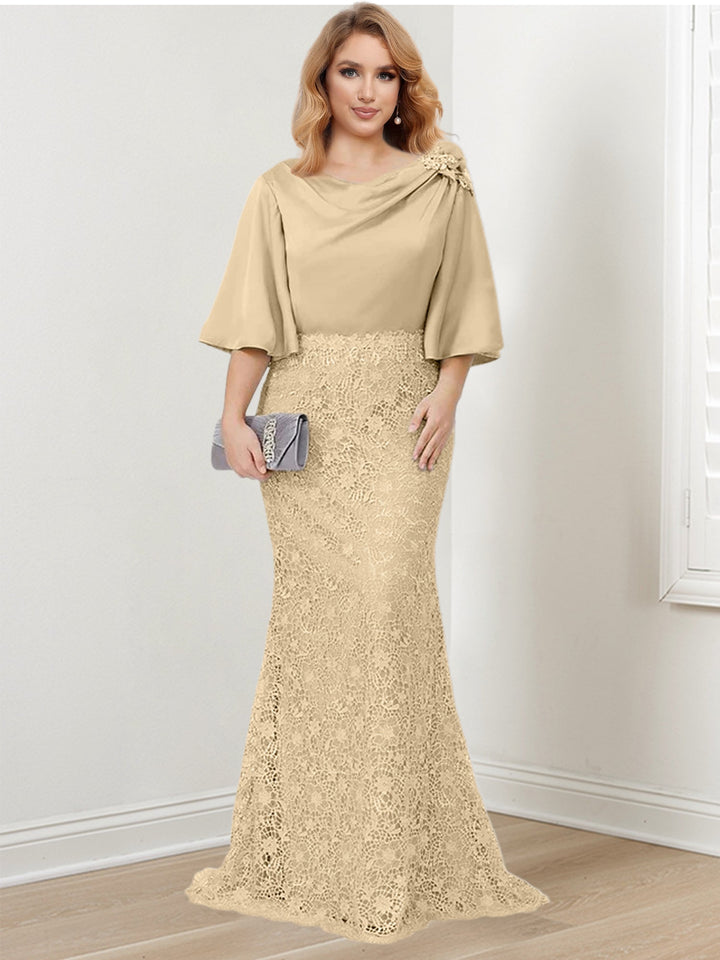 Robes de Mère de la Mariée Trompette/Sirène avec Appliques