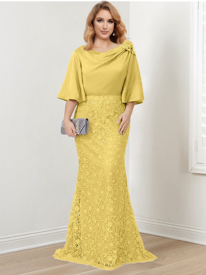 Robes de Mère de la Mariée Trompette/Sirène avec Appliques