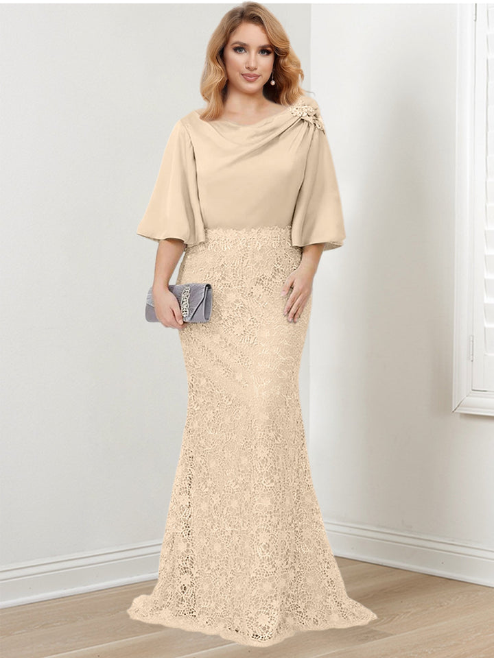 Robes de Mère de la Mariée Trompette/Sirène avec Appliques