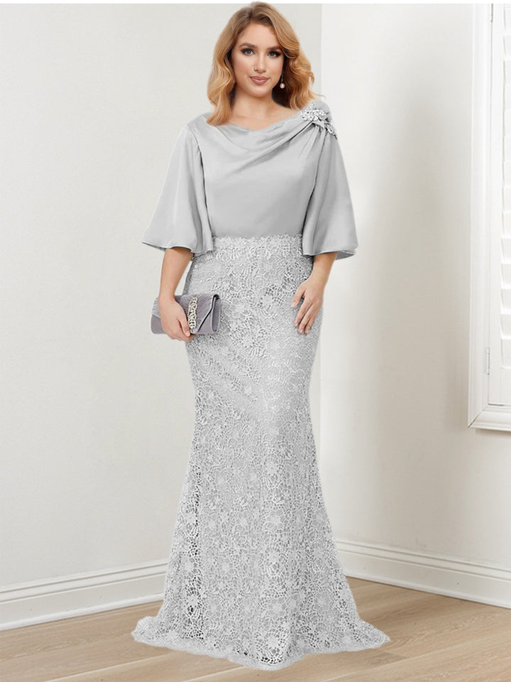 Robes de Mère de la Mariée Trompette/Sirène avec Appliques