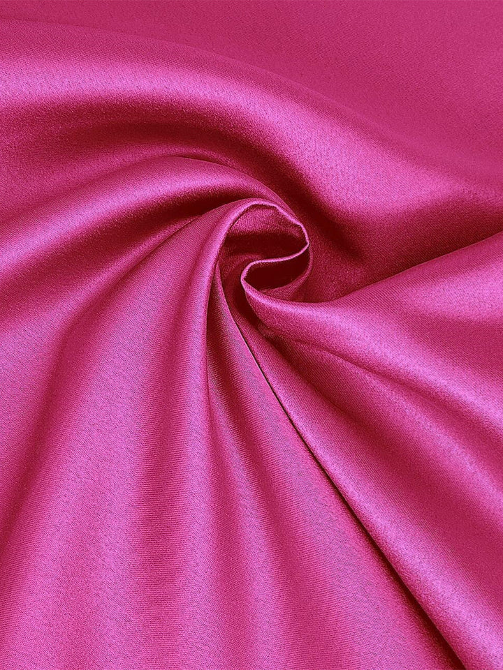 Robe de Mère de la Mariée en Satin à Manches 3/4 et Col en V, Coupe A-Line/Princess, Longueur Thé, avec Nœud(S)