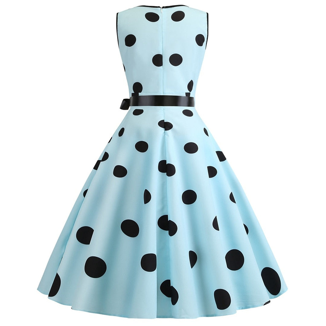 Robe de Costume D'Halloween de Forme Trapèze/Princesse à Col en V Sans Manches et Longueur Genou avec Nœud
