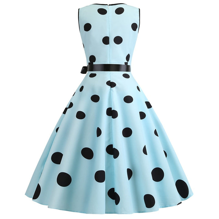 Robe de Costume D'Halloween de Forme Trapèze/Princesse à Col en V Sans Manches et Longueur Genou avec Nœud