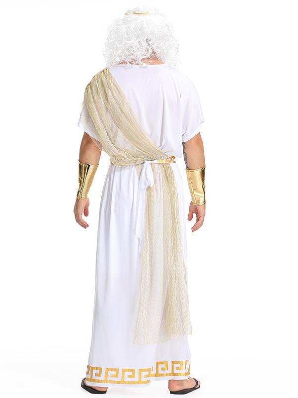 Costume de Scène D'Halloween Du Personnage Du Roi de L'Olympe