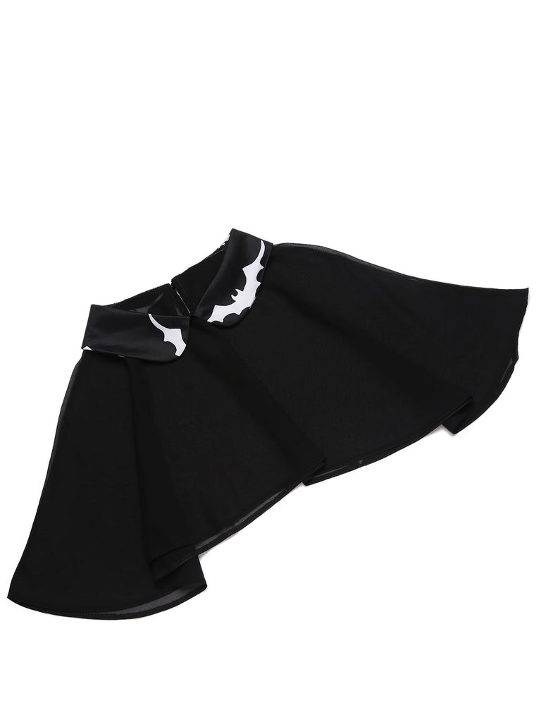 Robe de Costume D'Halloween à Col en V Sans Manches, Coupe A-Line/Princess, Longueur Genou