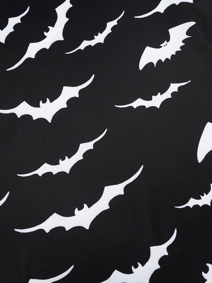 Robe de Costume D'Halloween à Col en V Sans Manches, Coupe A-Line/Princess, Longueur Genou