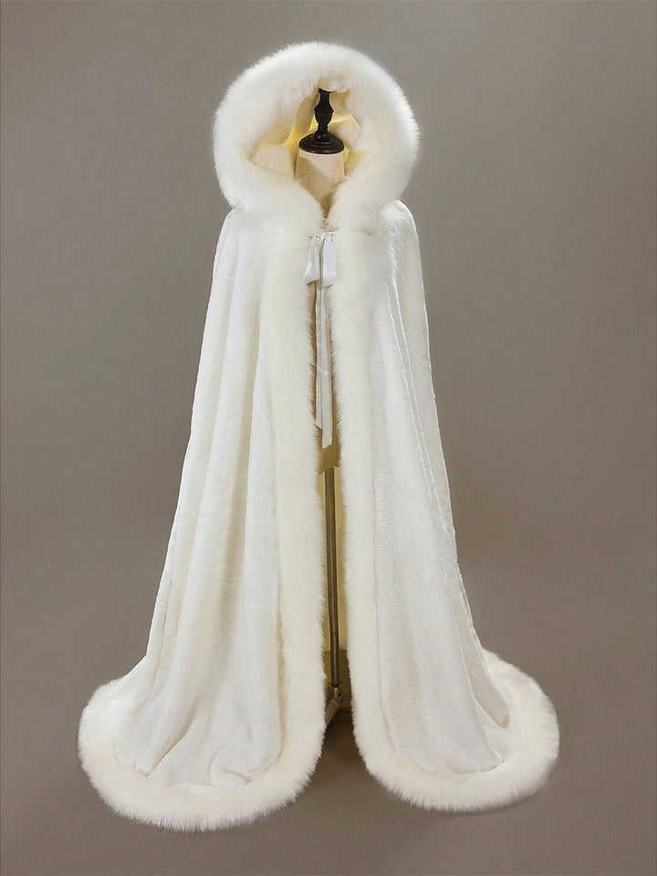 Châles Enveloppants pour Femmes, Cape Enveloppante Élégante Sans Manches en Térylène, Enveloppes de Mariage avec Couleur Pure