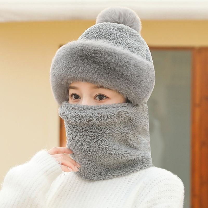 1 Chapeau Chaud et Décontracté en Polyester pour Femme, Idéal pour L'Hiver Ou la Maison