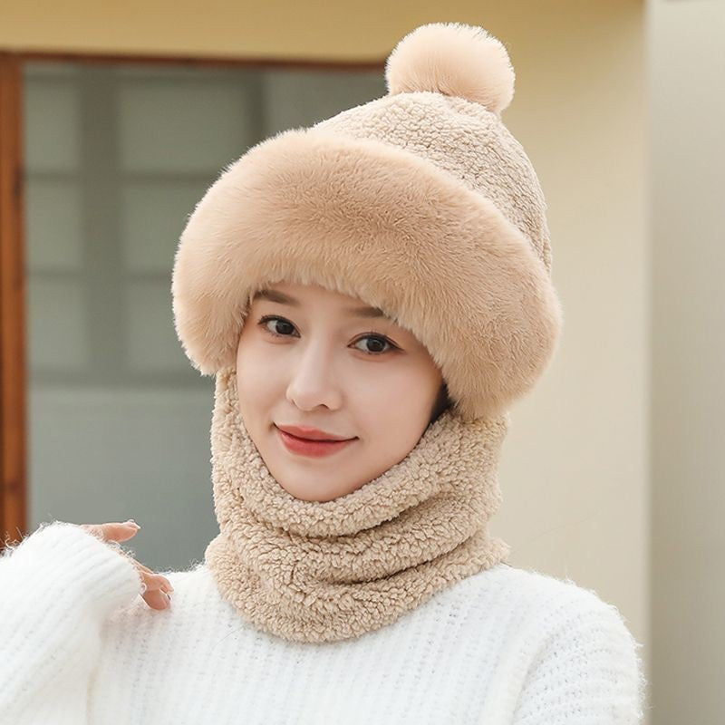 1 Chapeau Chaud et Décontracté en Polyester pour Femme, Idéal pour L'Hiver Ou la Maison
